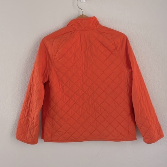 Polo Ralph Lauren Boys Orange Quilted Lightweight Jacket Size Medium 10-12 - Picture 2 of 6
